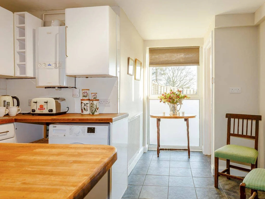 Jack's Cottage In Easton on the Hill Kitchen Area